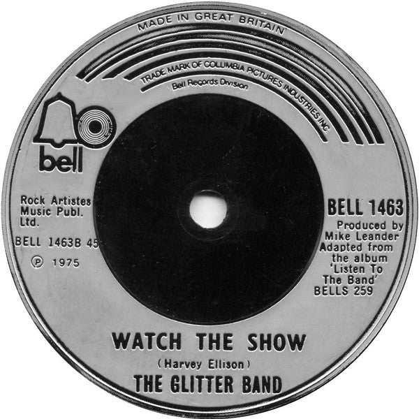 The Glitter Band : Alone Again (7", Single)