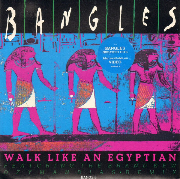 Bangles : Walk Like An Egyptian (7", Single)
