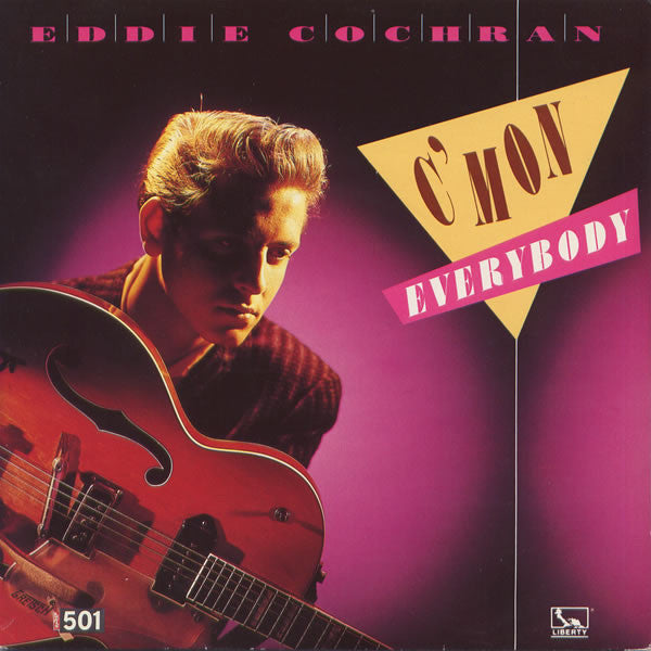 Eddie Cochran : C'Mon Everybody (7", RE, Mou)