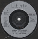 Eddie Cochran : C'Mon Everybody (7", RE, Mou)