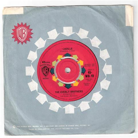Everly Brothers : Lucille / So Sad (To Watch Good Love Go Bad) (7", Single)