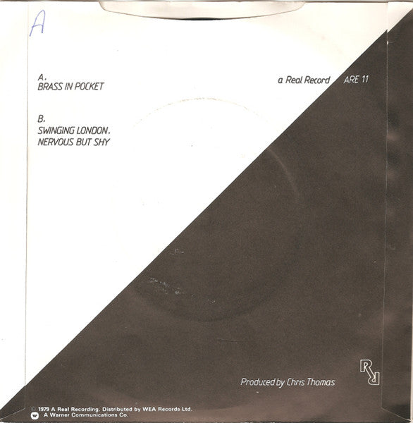 The Pretenders : Brass In Pocket (7", Single, Pap)