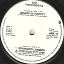 The Pretenders : Brass In Pocket (7", Single, Pap)