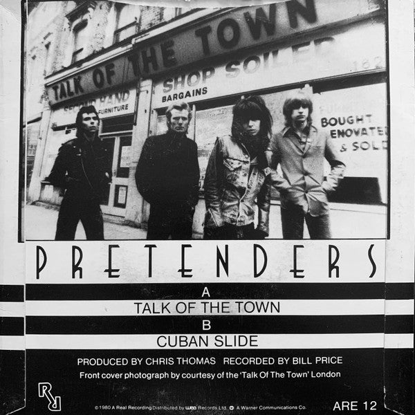The Pretenders : Talk Of The Town (7", Single, Car)