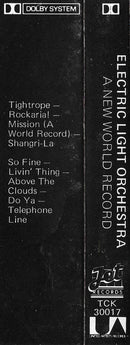 Electric Light Orchestra : A New World Record (Cass, Album)