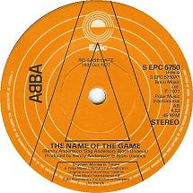 ABBA : The Name Of The Game (7", Single, Promo)