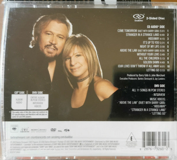 Streisand* : Guilty Too (Hybrid, DualDisc, Album, PAL, 2-s)