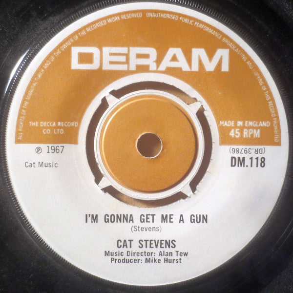 Cat Stevens : I'm Gonna Get Me A Gun (7", Single)