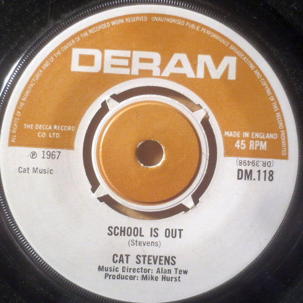 Cat Stevens : I'm Gonna Get Me A Gun (7", Single)