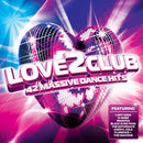 Various : Love2Club (42 Massive Dance Hits) (2xCD, Comp, P/Mixed)