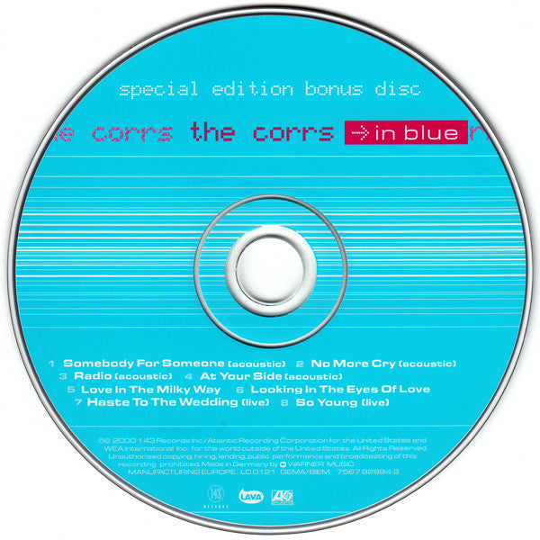 The Corrs : In Blue (2xCD, Album, S/Edition)