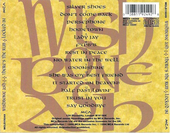 Wishbone Ash : There's The Rub / Locked In (CD, Comp, RE)