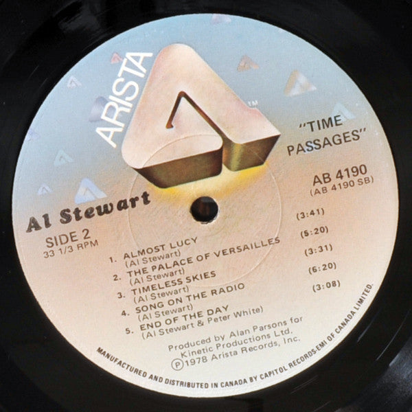 Al Stewart : Time Passages (LP, Album)