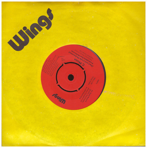 Wings (2) : Hi, Hi, Hi / C Moon (7", Single)