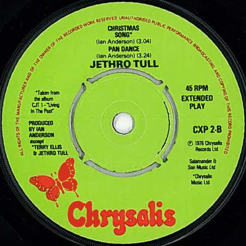 Jethro Tull : Ring Out, Solstice Bells (7", EP)