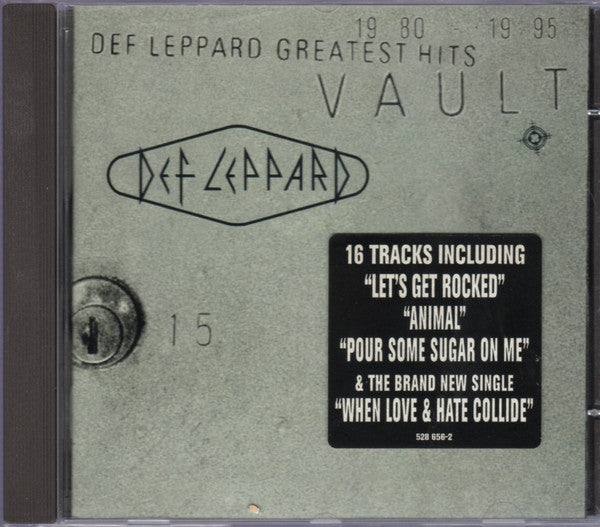 Def Leppard : Vault (Def Leppard Greatest Hits 1980-1995) (CD, Comp)