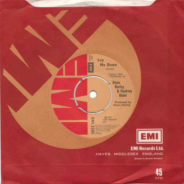 Steve Harley & Cockney Rebel : Here Comes The Sun  (7", Single)
