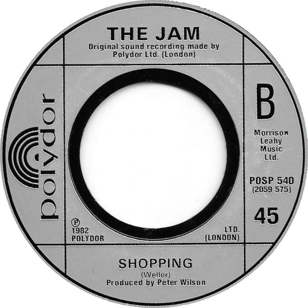 The Jam : Beat Surrender (7", Single)