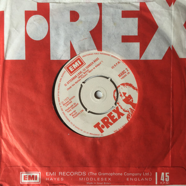 T. Rex : Children Of The Revolution (7", Single, Pus)