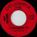 Andy Williams : I'll Remember You (7", Single, Styrene)