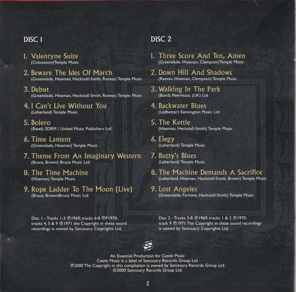 Colosseum : Anthology (2xCD, Comp)