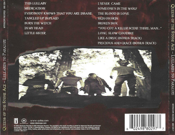 Queens Of The Stone Age : Lullabies To Paralyze (CD, Album, Spe)