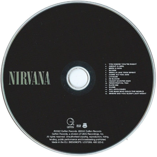 Nirvana : Nirvana (CD, Comp, RM, Uni)