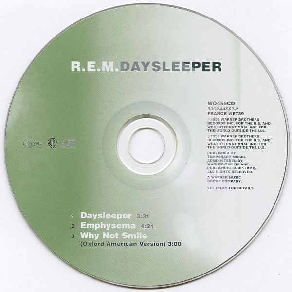 R.E.M. : Daysleeper (CD, Single)