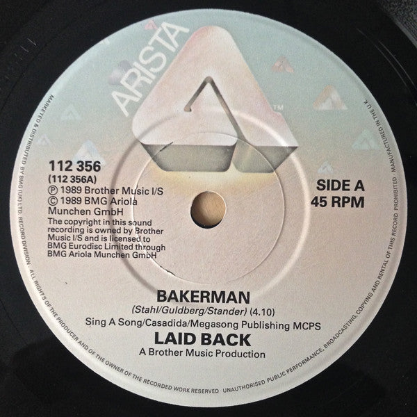 Laid Back : Bakerman (7", Single)