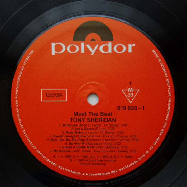 Tony Sheridan And The Beat Brothers, The Beatles : Meet The Beat (LP, Comp)