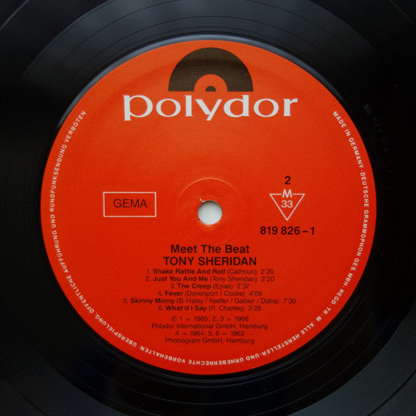 Tony Sheridan And The Beat Brothers, The Beatles : Meet The Beat (LP, Comp)