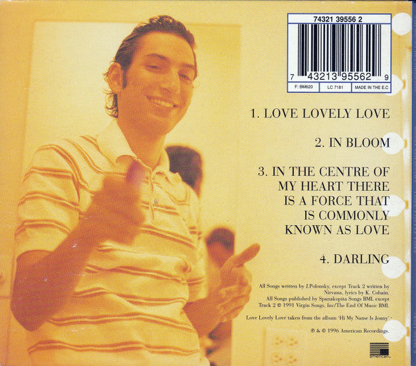 Jonny Polonsky : Love Lovely Love (CD, Single, Dig)