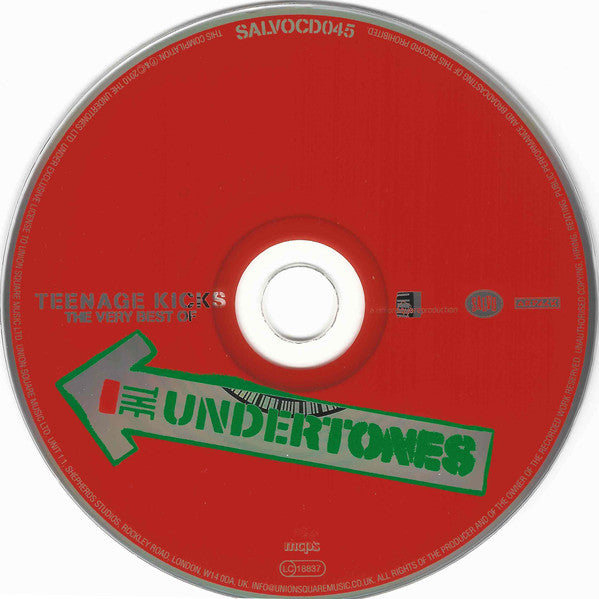 The Undertones : Teenage Kicks - The Very Best Of (CD, Comp, Enh)