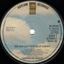 Andrew Gold : Never Let Her Slip Away (7", Single, Sol)