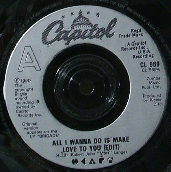 Heart : All I Wanna Do (7", Single, Sil)