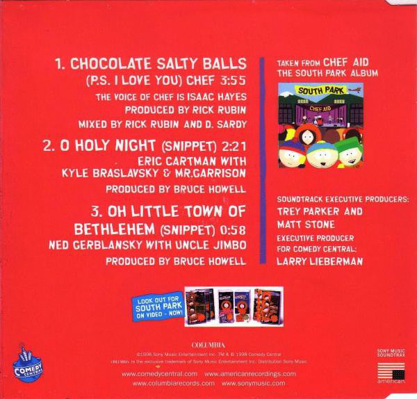 Chef (4) : Chocolate Salty Balls (CD, Single)