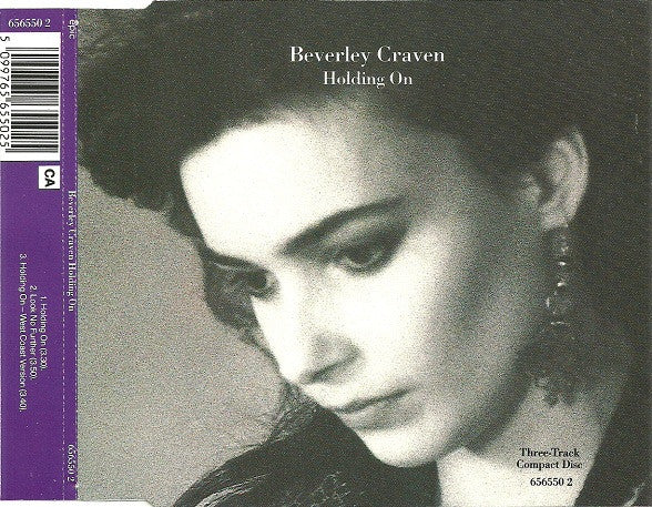 Beverley Craven : Holding On (CD, Single)