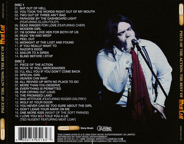 Meat Loaf : Piece Of The Action: The Best Of (2xCD, Comp)