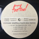 Stephane Grappelli* : Stephane Grappelli Plays Cole Porter (2xLP, Album)