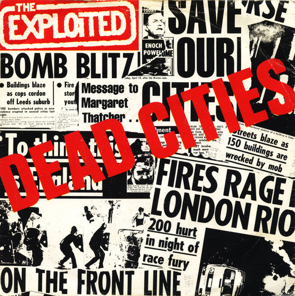 The Exploited : Dead Cities (7")