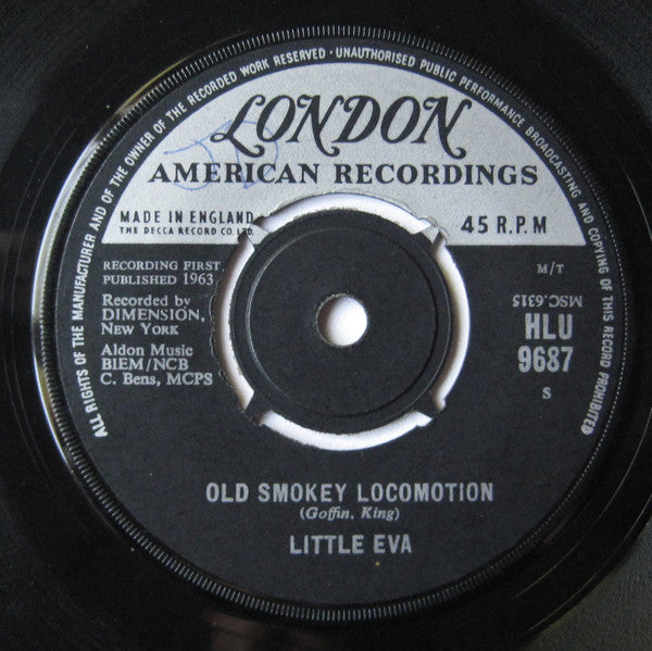 Little Eva : Let's Turkey Trot / Old Smokey Locomotion (7")