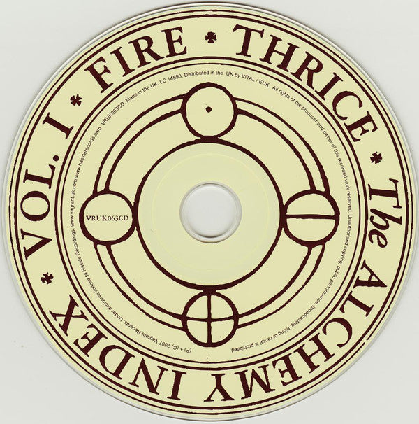 Thrice : The Alchemy Index Vols. I & II: Fire & Water (2xCD, Album)