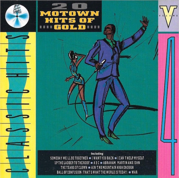 Various : Motown Hits Of Gold Volume 4 (CD, Comp, RE)