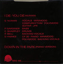 Gary Numan : I Die: You Die (7", Single)