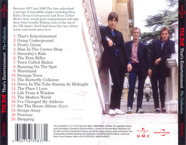 The Jam : That's Entertainment (The Collection) (CD, Comp)