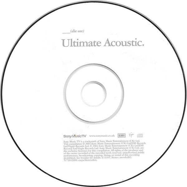 Various : Ultimate Acoustic (2xCD, Comp)