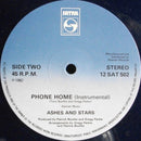 Ashes And Stars : Phone Home (12", Single, Blu)