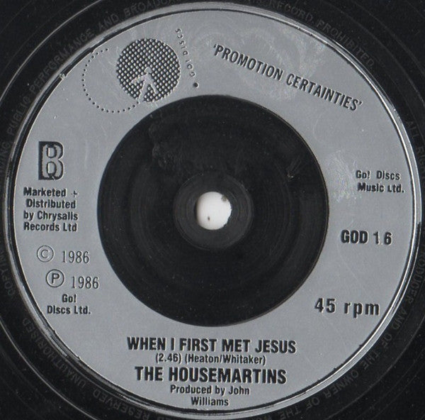 The Housemartins : Caravan Of Love (7", Single, Sil)