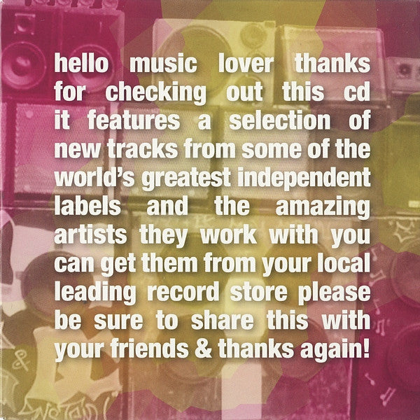 Various : ADA Sampler Spring 2013 (CD, Comp, Promo)