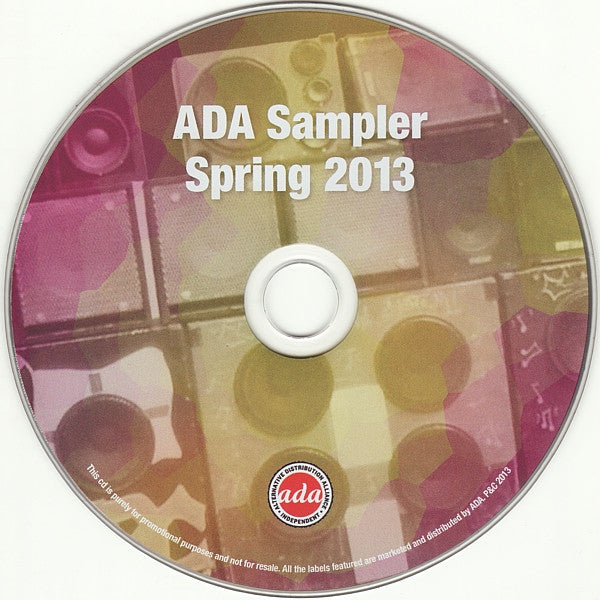 Various : ADA Sampler Spring 2013 (CD, Comp, Promo)